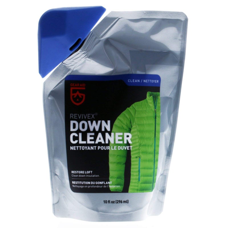 GEAR AID Revivex Down Cleaner for Washing and Restoring Loft in Puffer Jackets, Vests, Blankets, and Sleeping Bags, 10 Fl Oz - Image 1