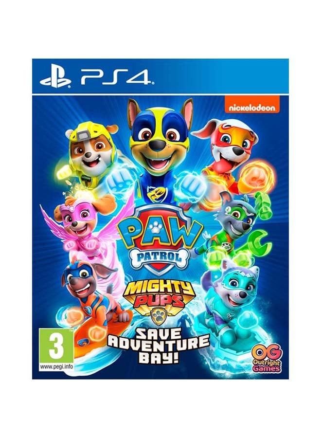 Paw Patrol Mighty Pups Save Adventure Bay (Intl Version) - playstation_4_ps4