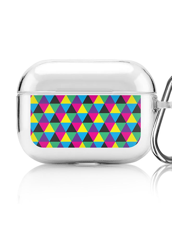 Stylizedd - Classic Clear printed Case for Apple AirPods Pro 2nd Generation Thin Transparent Cover [Designed for Apple AirPods Pro 2nd Generation] - Hallucinating Trios - Image 1