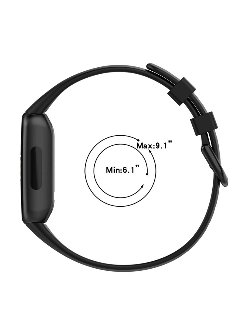 1PCS Silicone Watchband Strap For Fitbit Inspire 3 Smart Bracelet Wristband Replacement L Size Accessories Durable Soft Comfortable Stretchable Band - Image 5