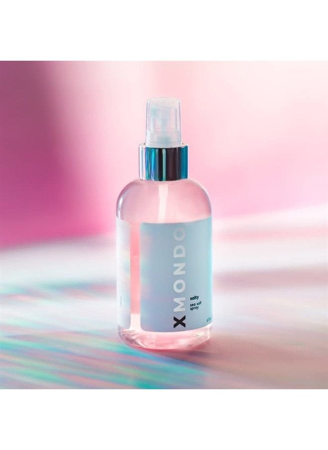 XMONDO Hair Salty Sea Salt Spray - Vegan Formula with Natural Minerals, Seaweed Extracts, and Baobab Oil to Fight Static, Enhance Hydration, and Add Shine, 6 Fl Oz 1-Pack 