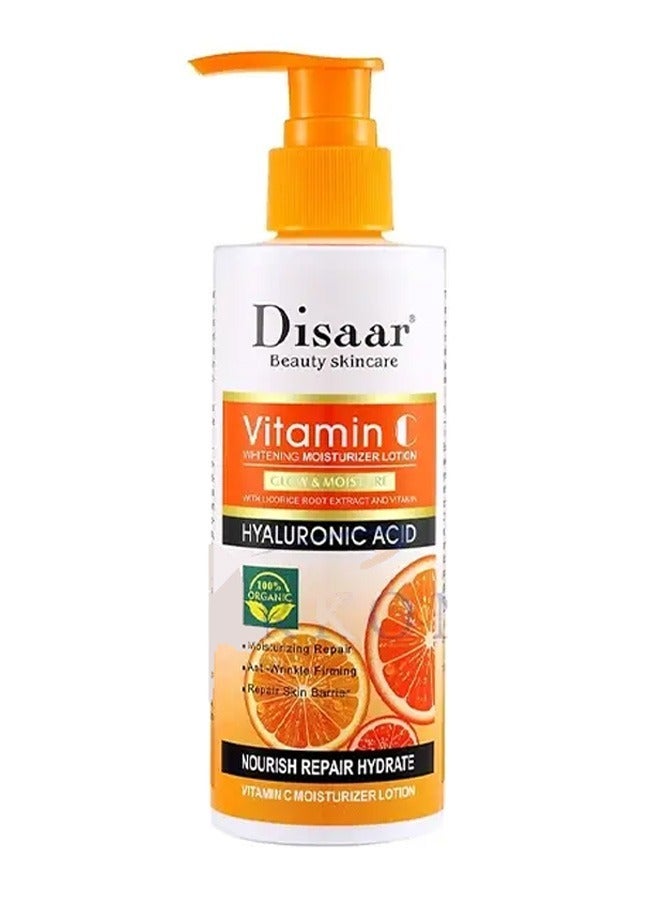 Disaar Vitamin C Whitening moisturizer lotion 230 ml - Image 1