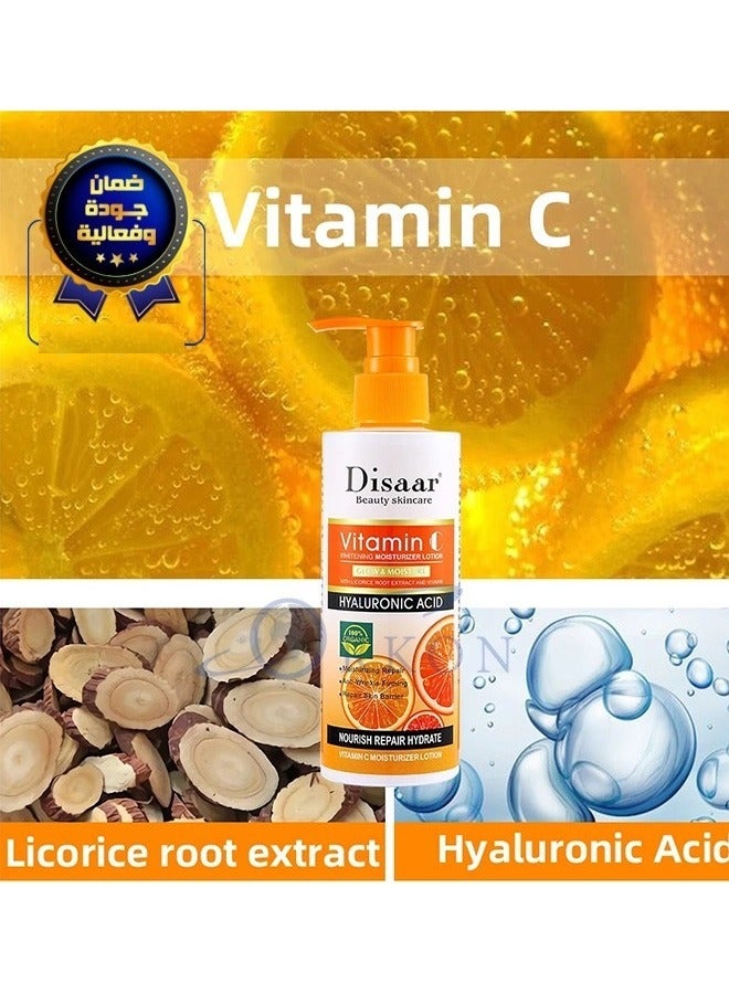 Disaar Vitamin C Whitening moisturizer lotion 230 ml - Image 2
