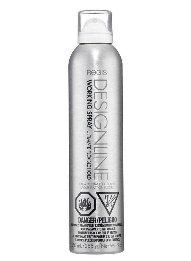 DESIGNLINE DESIGNLINE Working Spray, 9 oz - Regis Ultimate Flexible Spray Styling Aid 