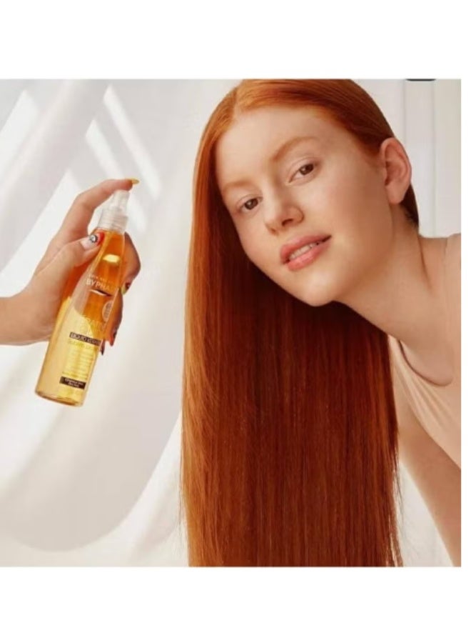 Byphasse Spanish Liquid Keratin Spray – 5-in-1 Treatment for Frizz and Split Ends, Heat Protection, and Smoothness - Image 4