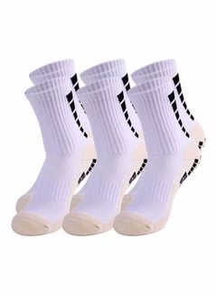 Men's Soccer Socks Anti Slip Non Slip Grip Pads For Football Basketball  Sports Grip Socks