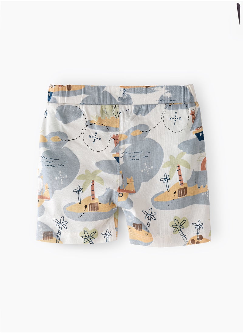 JAM Summer Adventures: Boys' Breathable Cotton Knit Shorts  - Image 2