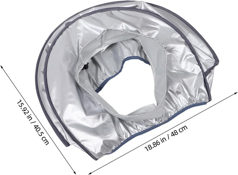 Thai Steamer Cap: Hair Care Hood for Spa Massage - Scalp Treatment Steaming Cap with High Density Polyester Fabric - Ideal for Barbershop and Salon Use - Image 2