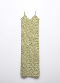 Youth Geometric Print Maxi Dress