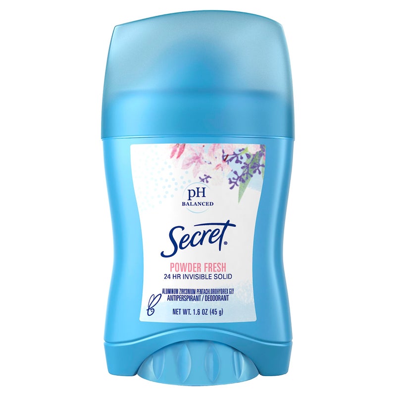 Secret Anti-Perspireant/Deoderant, Invisible Solid, Powder Fresh Scent, 1.6 oz - Image 2