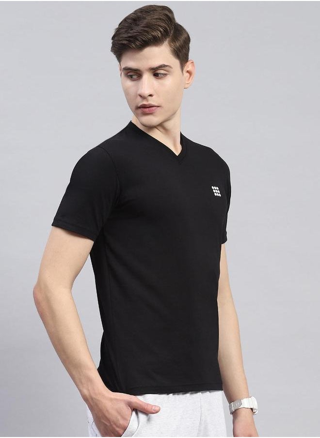 Rock.it Rock.it Solid V Neck Regular Fit T-shirt  - Image 3