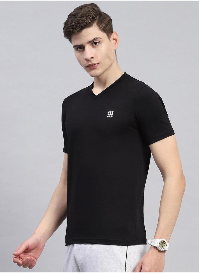 Rock.it Rock.it Solid V Neck Regular Fit T-shirt  - Image 2