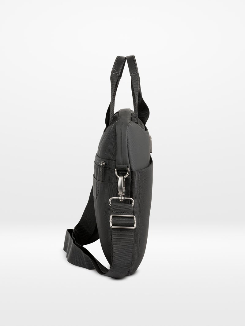 ORYX O-LapClassy Sleek Laptop Bag Minimalist Lightweight Work Bag Black - Image 4