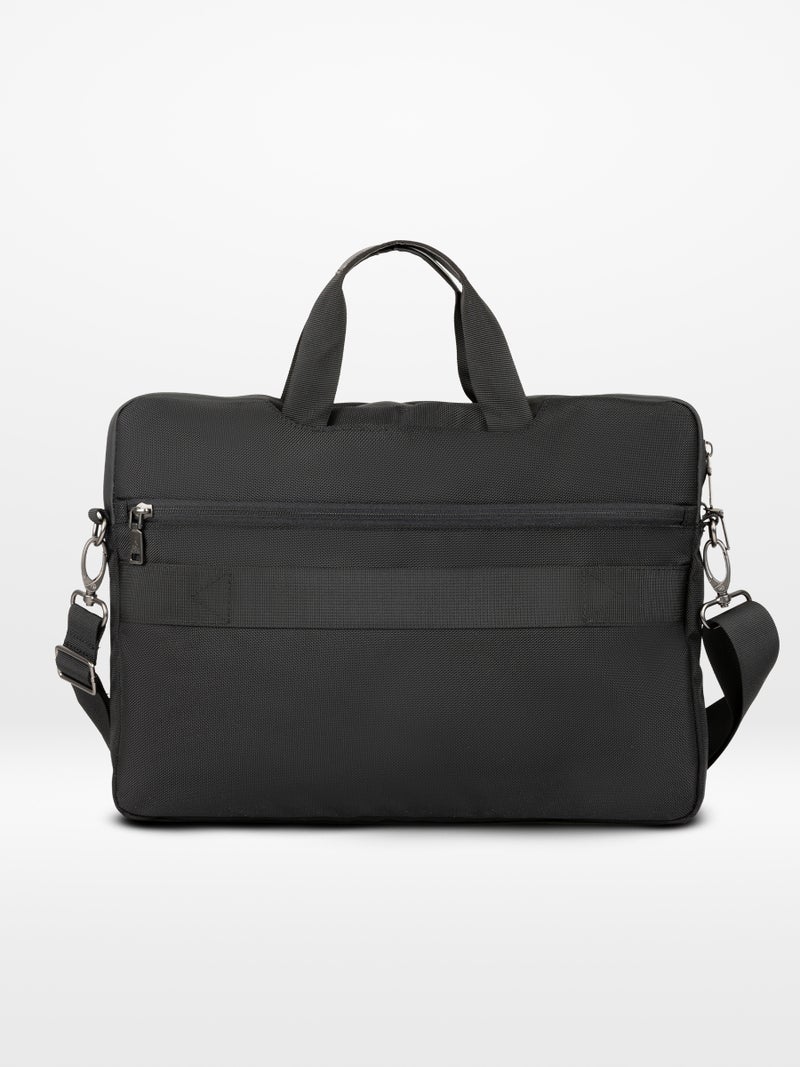 ORYX O-LapClassy Sleek Laptop Bag Minimalist Lightweight Work Bag Black - Image 2