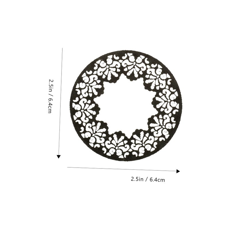 Uonlytech 40 Sheets Lace Scrapbook Paper Delicate Hollow DIY Craft Supplies - Image 3
