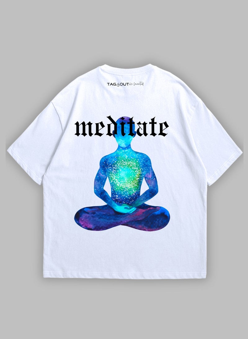 TAG OUT Unisex Summer Oversized Loose T-shirt Drop Shoulder Boxy Fit  - Image 2