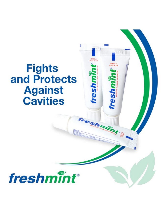 Freshmint 144 Tubes of Freshmint® 0.6 oz. Anticavity Fluoride Toothpaste, Tubes do not have individual boxes for extra savings, Travel Size - Image 3