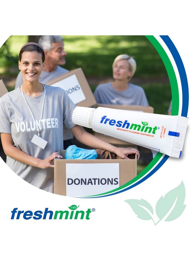 Freshmint 144 Tubes of Freshmint® 0.6 oz. Anticavity Fluoride Toothpaste, Tubes do not have individual boxes for extra savings, Travel Size - Image 4