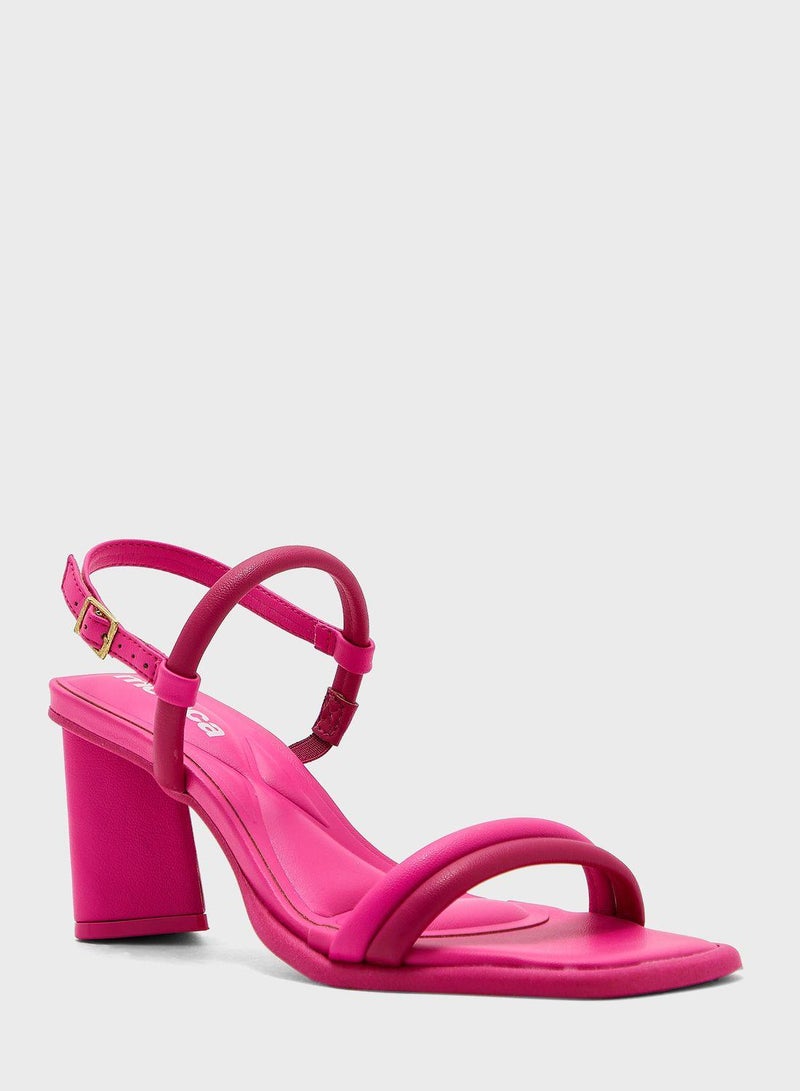 MOLECA High Heels Sandals with Back Strap – Elegant sling Back Heels for Girls & Ladies - Image 2