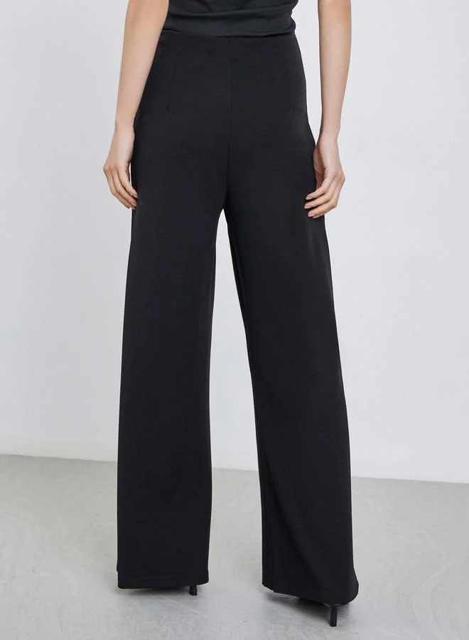 Take Two Take Two Women High Rise Button Detail Pants