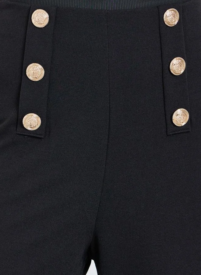 Take Two Take Two Women High Rise Button Detail Pants