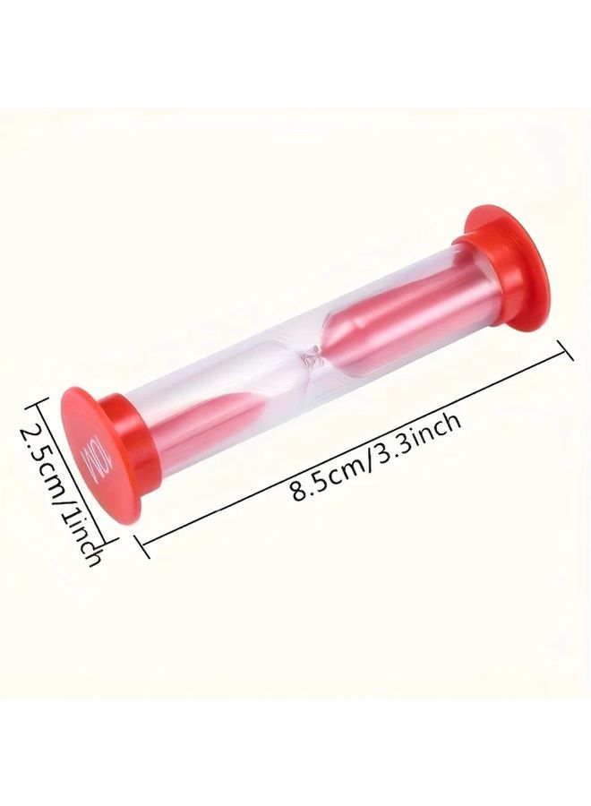 6 Pieces Colorful Sand Timer Set 1 To 30 Minute For Classroom Sports Home - Image 3