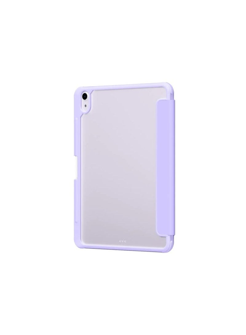 iPad 16" Smart Slim Folio Stand Case with Auto Sleep/Wake Cover, Pencil Slot, Transparent Move Back Cover - Image 3