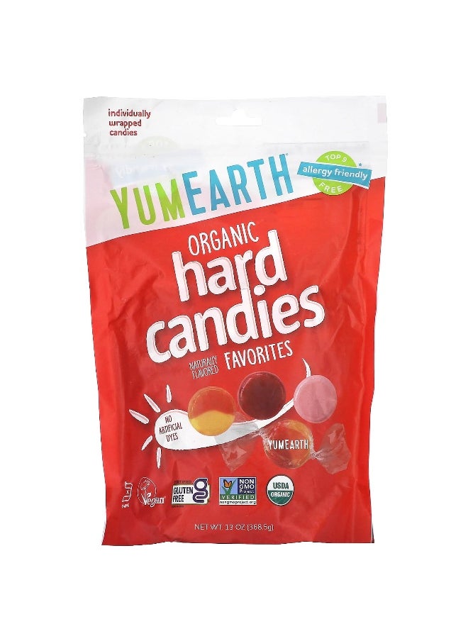 YumEarth YumEarth, Organic Hard Candies, Favorites, 13 oz (368.5 g)  - Image 1