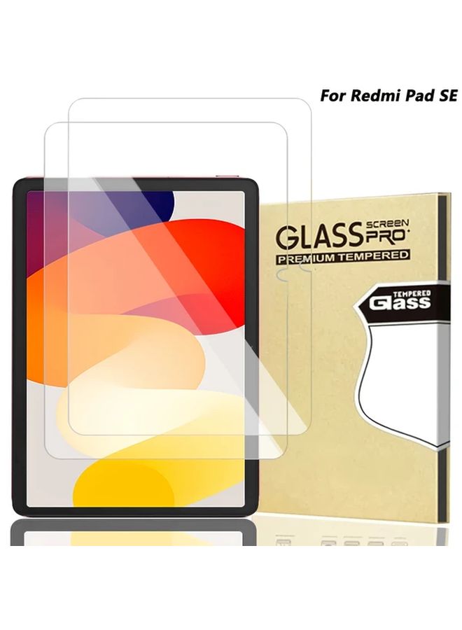 Tempered Glass Screen Protector For Redmi Pad SE 8 7 Inch 2 Pack 9H Hardness - Image 1