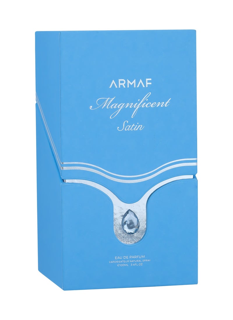 Armaf Magnificent Satin Eau De Parfum 100 Ml for Men & Women  - Image 2