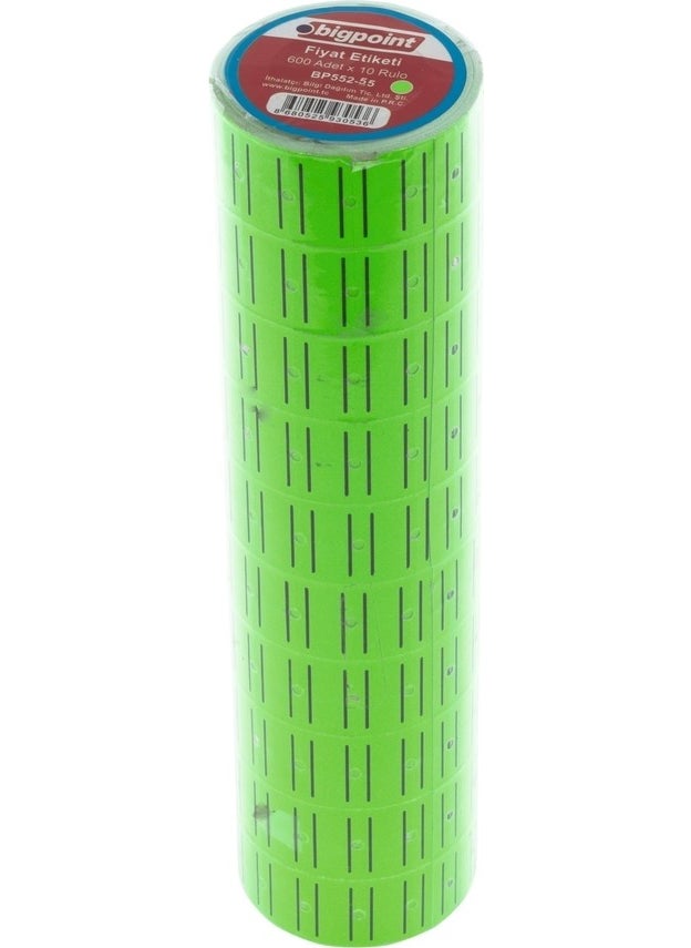 Bigpoint Bp552-55 Price Tag 10 Piece Green  - Image 2