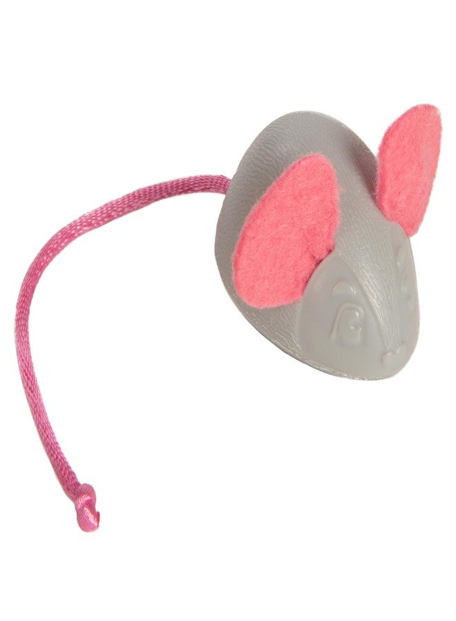 سمارتيكات لعبة سمارتي كات الرخامية على شكل فأر متدحرج للقطط، حركة اهتزازية غير متوقعة للمطاردة والقفز الفردي للقطط والقطط الصغيرة، مقاس واحد - Image 1