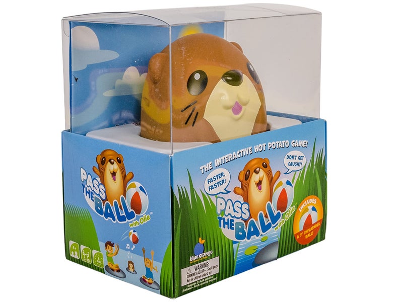 blue orange Pass The Ball with Olie Fun Interactive Preschool and Children Game Educational Otter Music hot Potato Game by Blue Orange Games 2 to 10 Players for Ages 4 - Image 3