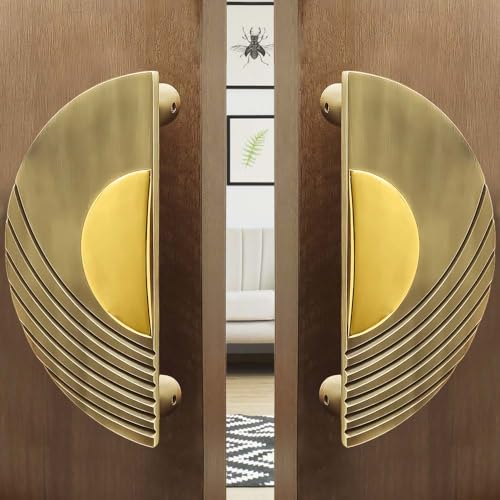 VOLO Main Door Handle/Door Handles for Main Door/Glass Door Handle/Pull Handles, for Home/Office/Hotels(Model- S-622) (160mm (8") (Antique) - Image 1
