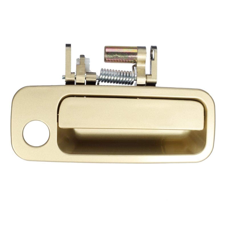 Eynpire 8083 Exterior Outside Outer Front Right Passenger Side BeigeGold Door Handle For 1997 1998 1999 2000 2001 Toyota Camry