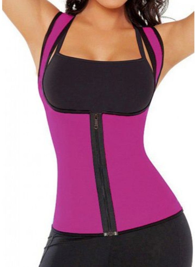 طقم تنحيف الجسم مزوَّد بمشد للتحكم ويوضع أسفل الصدر روز - Image 3