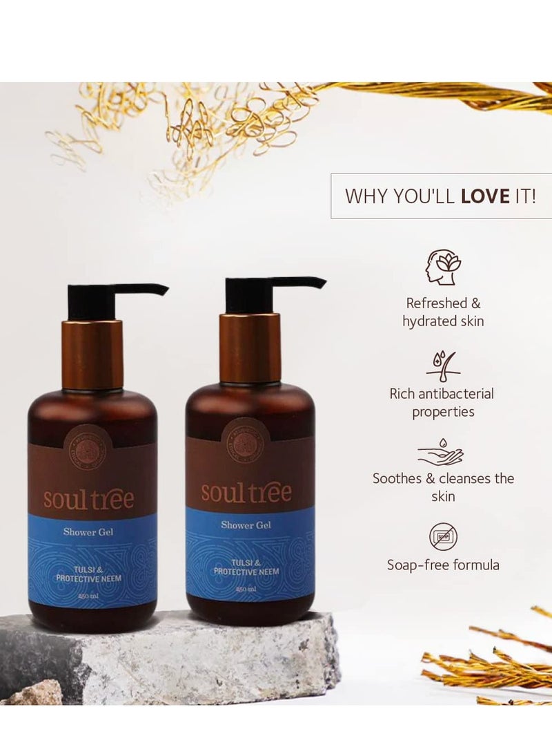 سول تري جل استحمام النيم الواقي من سول تري تولسي، 250 مل - Image 3