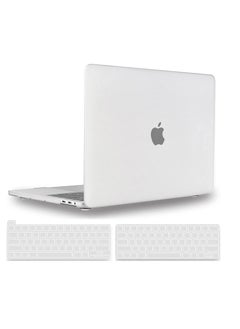 Generic MacBook Pro 13 Case 2020 Release A2338 M1 A2289 A2251 Hard Case Shell Cover and Keyboard Skin Cover for MacBook Pro 13 Inch Model M1 A2338 A2289 A2251 Clear  - Image 1
