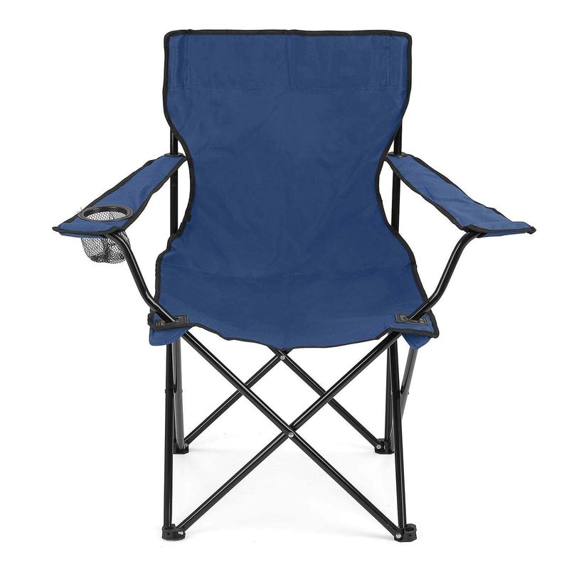 Anugrah Stainless and Polyester Outdoor Portable Folding Camping Chair Portable Foldable Nylon Base Fabric Camping Chair - Image 4