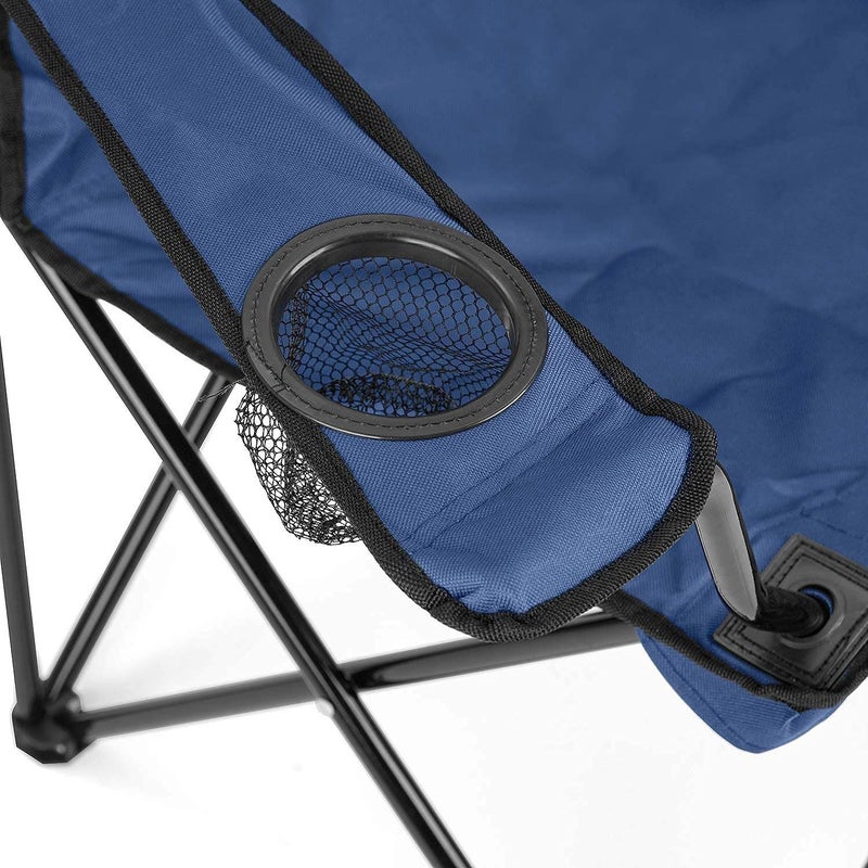 Anugrah Stainless and Polyester Outdoor Portable Folding Camping Chair Portable Foldable Nylon Base Fabric Camping Chair - Image 5