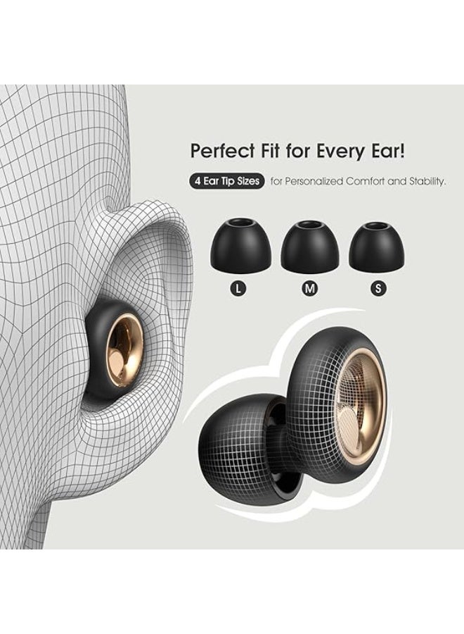 سدادات أذن للنوم، عازلة للضوضاء، سدادات أذن ناعمة بمستوى ديسيبل - Image 4