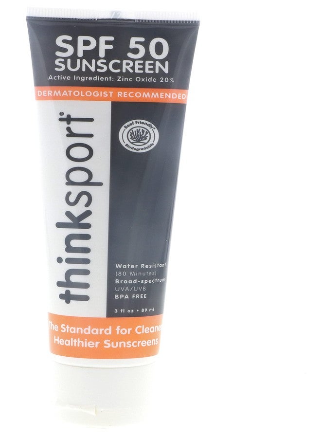 Thinksport Think Sunscreen SPF 50+, 3 FZ - Image 3