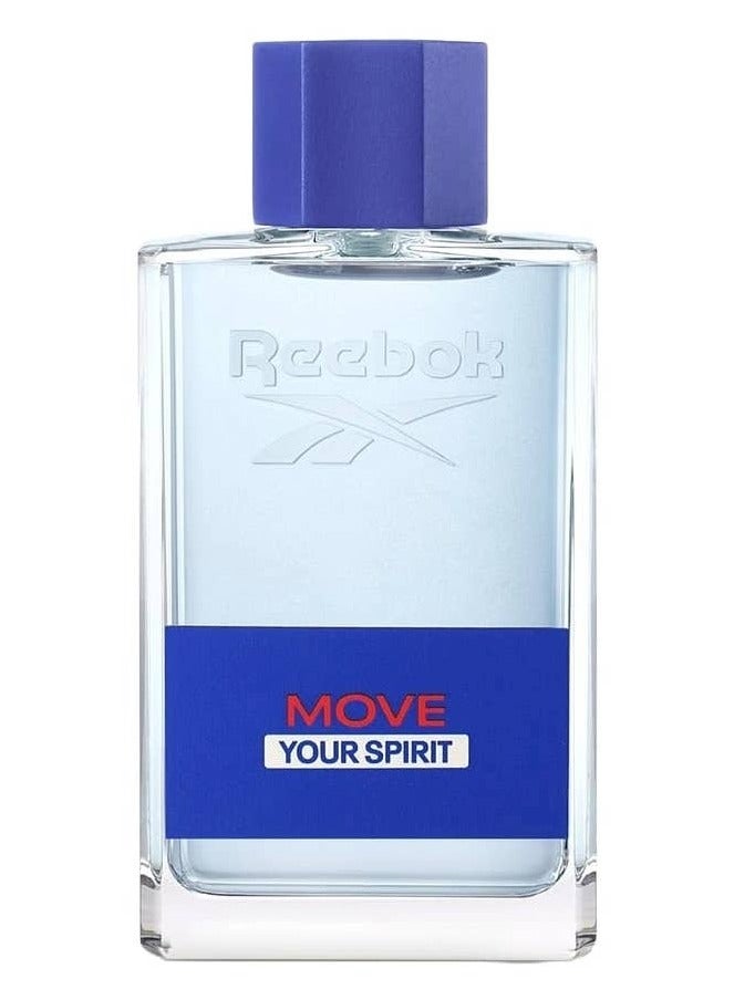 Reebok Move Your Spirit Eau De Toilette 100 ml - Image 2