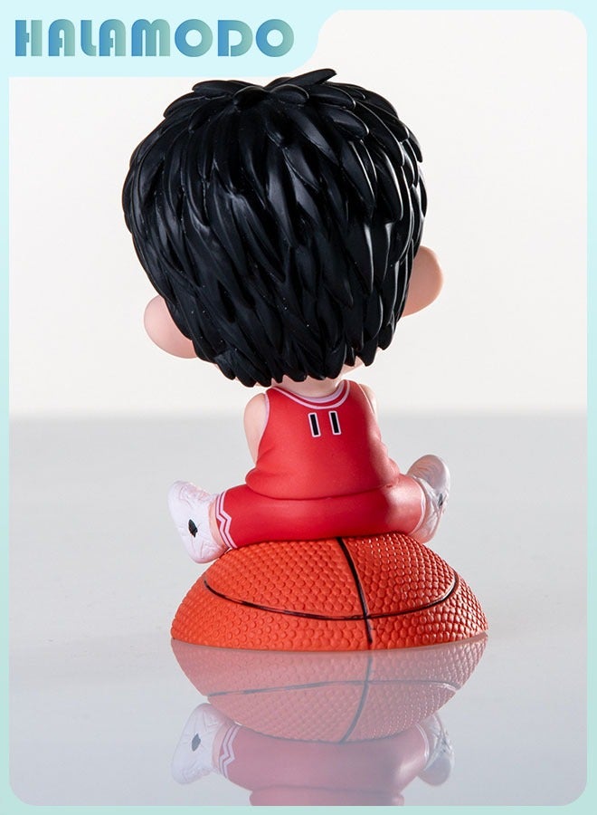 هالامودو دونك رائعة روكاوا كايدي تشيبي دمية - أنيق قاعدة نصف كروي ، قسط أنيمي الديكور - Image 3
