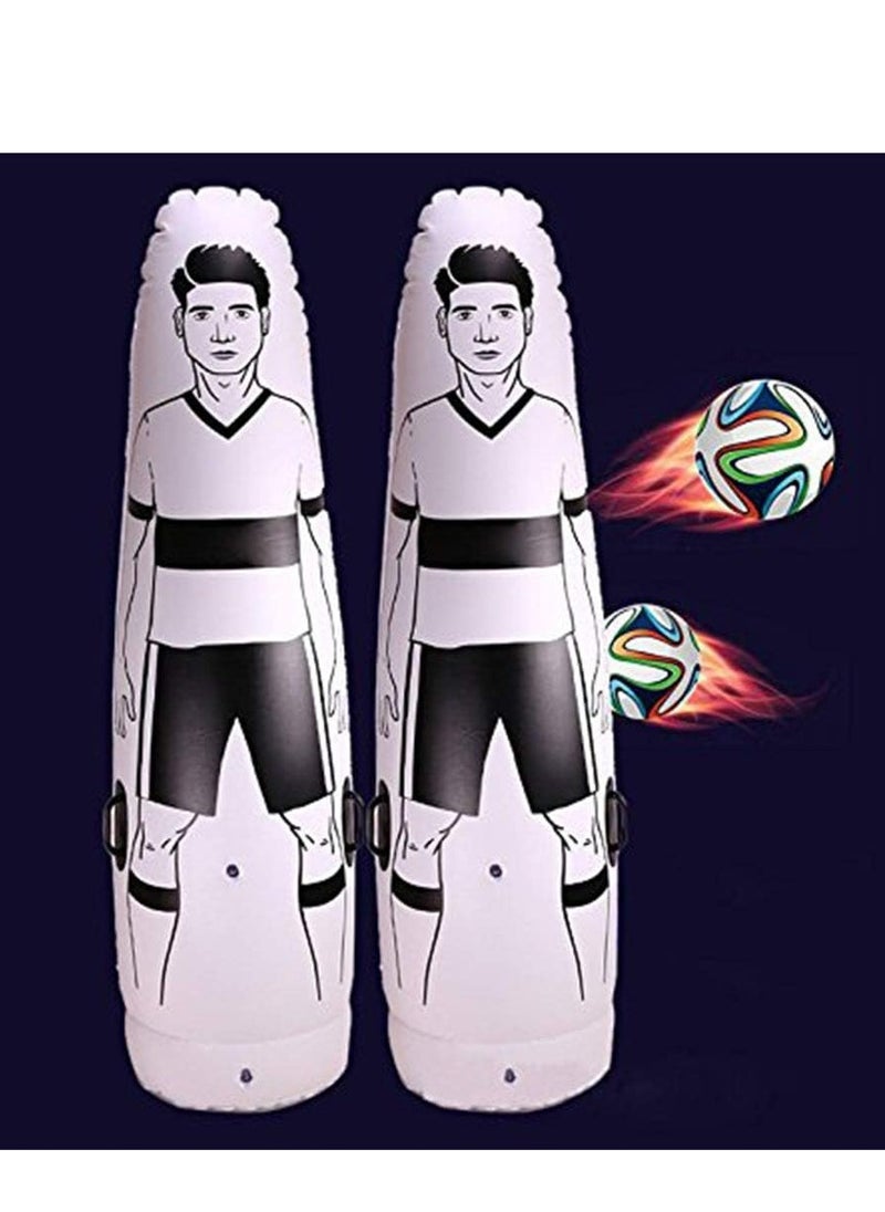 Spall Soccer Training Equipment Pvc Inflatable Free Kick Football Dummy Goalkeeper Soccer Training Dummy  - Image 4