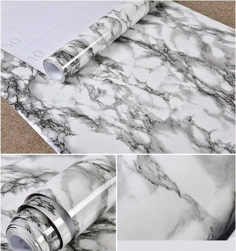 BPA Vinyl Marble Granite Self-Adhesive Wallpaper - Image 2