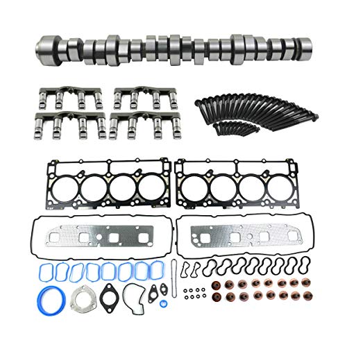 Flynsu طقم رافعات عمود الكامات 5.7 HEMI MDS مع مجموعة حشوات رأس بديلة لدودج رام 1500 5.7L V8 2006-2008 رقم القطعة# 53022064AA 5038785AD Flynsu - Image 1