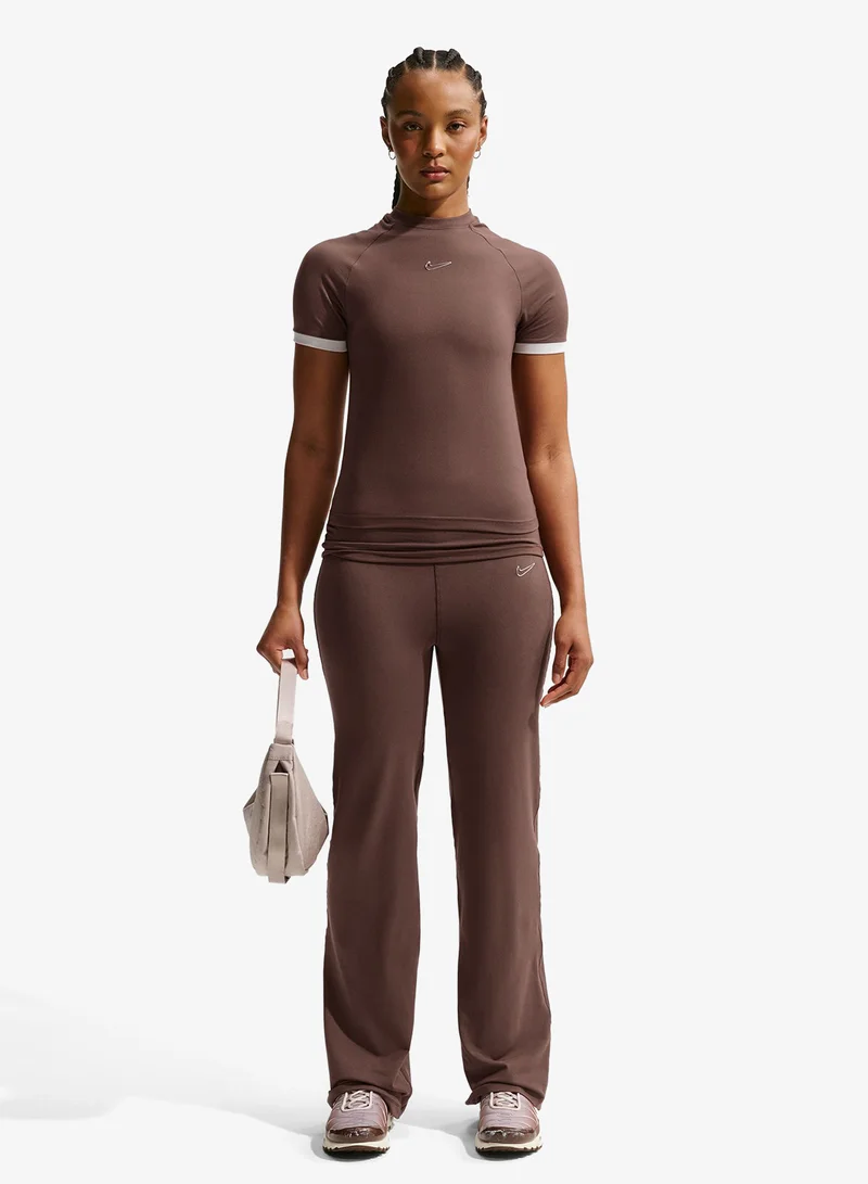 Flared Glossy Sweatpants