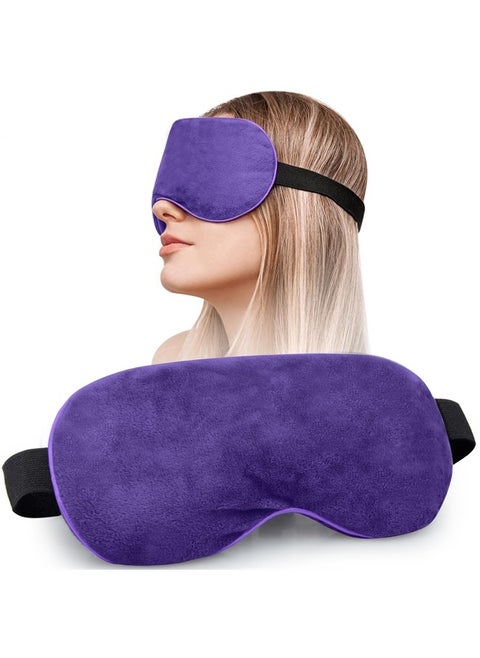 Heated Eye Mask, Moist Heat Eye Compress Microwave Warm Eye Mask for Dry Eyes, Good for Blepharitis, Itchy Eyes etc.