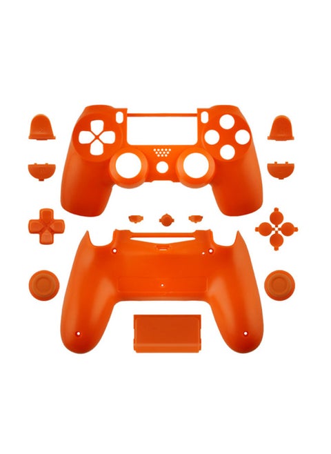 Full Set Replacement Faceplate Button Accessories For Ps4 Slim Jdm-040 Controller-Product Color:Orange